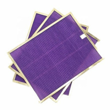 Manufacturer Air Filter Dust Collection Separator Purple Filter Antibacterial Deodorant Filter Raplacement for Philips Air Purifier AC4372/AC4004